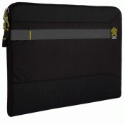 STM Summary Laptop Sleeve - качествен калъф за MacBook Pro Retina 13 и преносими компютри до 13 инча (черен) 2