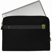 STM Summary Laptop Sleeve - качествен калъф за MacBook Pro 15 и преносими компютри до 15 инча (черен) 3