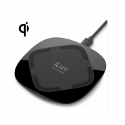 iLuv Qi Wireless Charger 5W - пад за безжично зареждане на Qi съвместими устройства (черен)