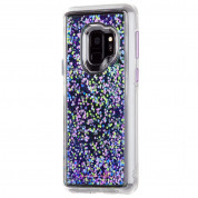 CaseMate Glow Waterfall Case - дизайнерски кейс с висока защита за Samsung Galaxy S9 (лилав) 2