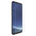 Tech21 Glass Edge to Edge Curved Tempered Glass - калено стъклено защитно покритие с извити ръбове за целия дисплей на Samsung Galaxy S8 Plus (черен-прозрачен) 2