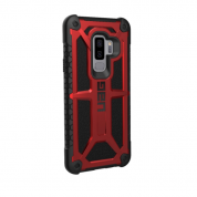 Urban Armor Gear Monarch - удароустойчив хибриден кейс за Samsung Galaxy S9 Plus (червен) 3