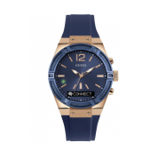Guess Connect BT Hybrid Smartwatch C0001G1 - луксозен хибриден умен часовник (син)