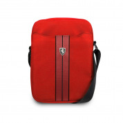 Ferrari Urban Tablet Bag - дизайнерска чанта с презрамка таблети до 10 инча (червен)