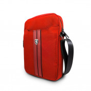 Ferrari Urban Tablet Bag - дизайнерска чанта с презрамка таблети до 10 инча (червен) 1