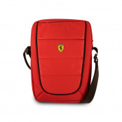 Ferrari Scuderia Tablet Bag - дизайнерска чанта с презрамка таблети до 10 инча (червен)