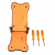 Jakemy JM-Z13 Repair Holder - държач за ремонтиране на смартфони до 5.5 инча (черен-оранжев) 1