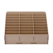 Multifunctional Mobile Phone Repair Tool Box Wooden Storage Box (48 slots) 2