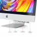 Satechi Aluminium USB-C Clamp Hub Pro - алуминиев USB-C хъб и четец за SD/microSD карти за iMac 2017, iMac Pro, iMac 2019 (сребрист) 6