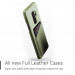 Mujjo Leather Wallet Case - кожен (естествена кожа) кейс с джоб за кредитна карта за Samsung Galaxy S9 Plus (зелен) 5