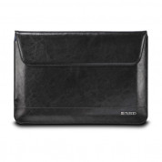 Maroo Executive Leather Sleeve 11 - кожен калъф за Microsoft Surface 3 и други преносими компютри до 11 инча (черен)