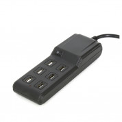 Omega Family Charger 6-Port USB - захранване с 6 USB изхода за зареждане на до 6 мобилни устройства и таблети (черен)