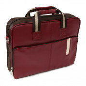 Platinet Norfolk Messenger Bag - чанта с презрамка за преносими компютри до 15 инча (червена)
