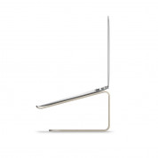 Elago L2 STAND - дизайнерска алуминиева поставка за MacBook и преносими компютри (златиста)