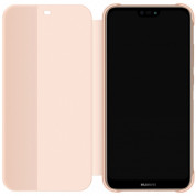Huawei Smart View Cover - оригинален кожен калъф за Huawei P20 Lite (розов) 1