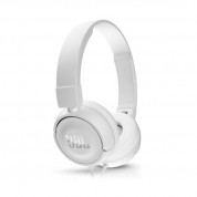 JBL T450, on-ear, active noise-cancelling headphones - white 2