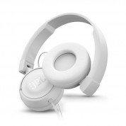 JBL T450, on-ear, active noise-cancelling headphones - white 1