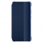 Huawei Smart View Cover - оригинален кожен калъф за Huawei P20 (син) 1