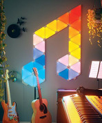 Nanoleaf Light Panels Smarter Kit Rhythm Edition - комплект светещи панели (9 части) с музикален модул, съвместим с Amazon Alexa, Apple HomeKit, Google Assistant и IFTTT 16