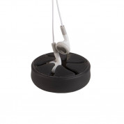 Digital Innovations Earbud Nest - силиконов органайзер за слушалки (черен) 1