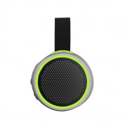 Braven 105 Active Series Bluetooth Speaker - безжичен Bluetooth спийкър със спийкърфон за мобилни устройства (сив-зелен) 1