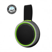 Braven 105 Active Series Bluetooth Speaker - безжичен Bluetooth спийкър със спийкърфон за мобилни устройства (сив-зелен)
