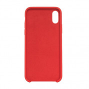 JT Berlin Steglitz Silicone Case - силиконов калъф за iPhone XS, iPhone X (червен) 2