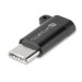 4smarts Adapter MicroUSB to USB-C - USB-C адаптер за устройства с USB-C порт (черен) 5