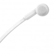 4smarts In-Ear Mono Headset TalkClip 3.5mm Audio Cable 1.2m (white) 3