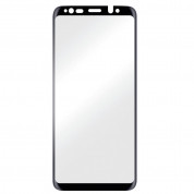 Displex Real Glass 10H Protector 3D Full Cover - калено стъклено защитно покритие за дисплея на Samsung Galaxy S9 (черен-прозрачен) 1