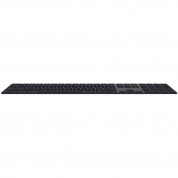 Apple Magic Wireless Keyboard BG with Numeric Keypad - безжична клавиатура за iPad и MacBook (тъмносив)  3