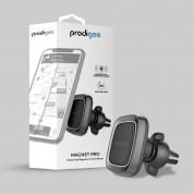 Prodigee Handsfree Magnet Pro Mount - магнитна поставка за радиатора на кола за смартфони (черен) 4