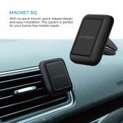 Prodigee Handsfree Magnet SQ Mount - магнитна поставка за радиатора на кола за смартфони (черен) 2