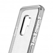 Prodigee Safetee Case - хибриден кейс с висока степен на защита за Samsung Galaxy S9 Plus (сребрист) 3