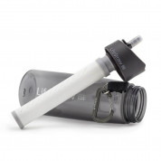 LifeStraw Go 2-Stage Filtration - бутилка за пречистване на всякакъв тип вода с двойна филтрация (сив) 1