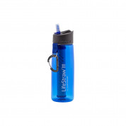 LifeStraw Go 2-Stage Filtration - бутилка за пречистване на всякакъв тип вода с двойна филтрация (син)