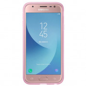 Samsung Jelly Cover EF-AJ330TPEGWW - оригинален силиконов кейс за Samsung Galaxy J3 (2017) (розов) 4