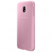 Samsung Jelly Cover EF-AJ330TPEGWW - оригинален силиконов кейс за Samsung Galaxy J3 (2017) (розов) 1