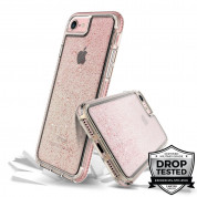 Prodigee SuperStar Case - хибриден кейс с висока степен на защита за iPhone 8, iPhone 7 (розово злато)