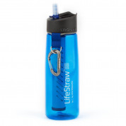 LifeStraw Go 1-Stage Filtration - бутилка за пречистване на всякакъв тип вода с единична филтрация (син)