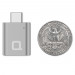 Nonda USB-C to USB-A Mini Adapter - USB-A адаптер за MacBook и компютри с USB-C порт (сив) 4