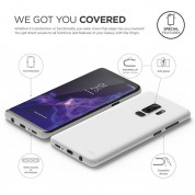 Elago Origin Case - тънък полипропиленов кейс (0.3 mm) за Samsung Galaxy S9 (бял) 5