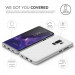 Elago Origin Case - тънък полипропиленов кейс (0.3 mm) за Samsung Galaxy S9 (бял) 6