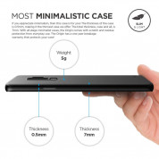 Elago Origin Case - тънък полипропиленов кейс (0.3 mm) за Samsung Galaxy S9 Plus (черен) 2