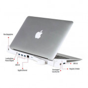 LandingZone 2.0 Pro MacBook Dockingstation 13 - мултифункционален хъб за зареждане и свързване на допълнителна периферия за MacBook Air 13 (бял) 4
