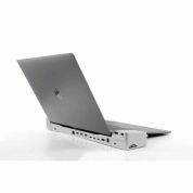 LandingZone Dock Pro 13 Touch Bar - мултифункционален хъб за зареждане и свързване на допълнителна периферия за MacBook Pro 13 Touch Bar (сив)