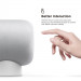 Elago HomePod Silicone Stand - силиконова поставка за Apple HomePod (бяла) 3