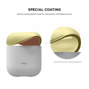 Elago Duo Silicone Case - силиконов калъф за Apple Airpods (бял) 6