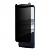Eiger Privacy 3D Tempered Glass - калено стъклено защитно покритие с извити ръбове и определен ъгъл на виждане за целия дисплея на Samsung Galaxy S9