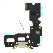 Apple iPhone 7 System Connector and Flex Cable - оригинален резервен захранващ (Lightning) лентов кабел/порт за iPhone 7 (сив)